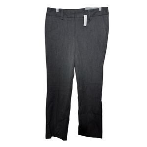 Talbots Barely Boot Pants Gray‎ Size 2P Stretch Full Length Career Work Office